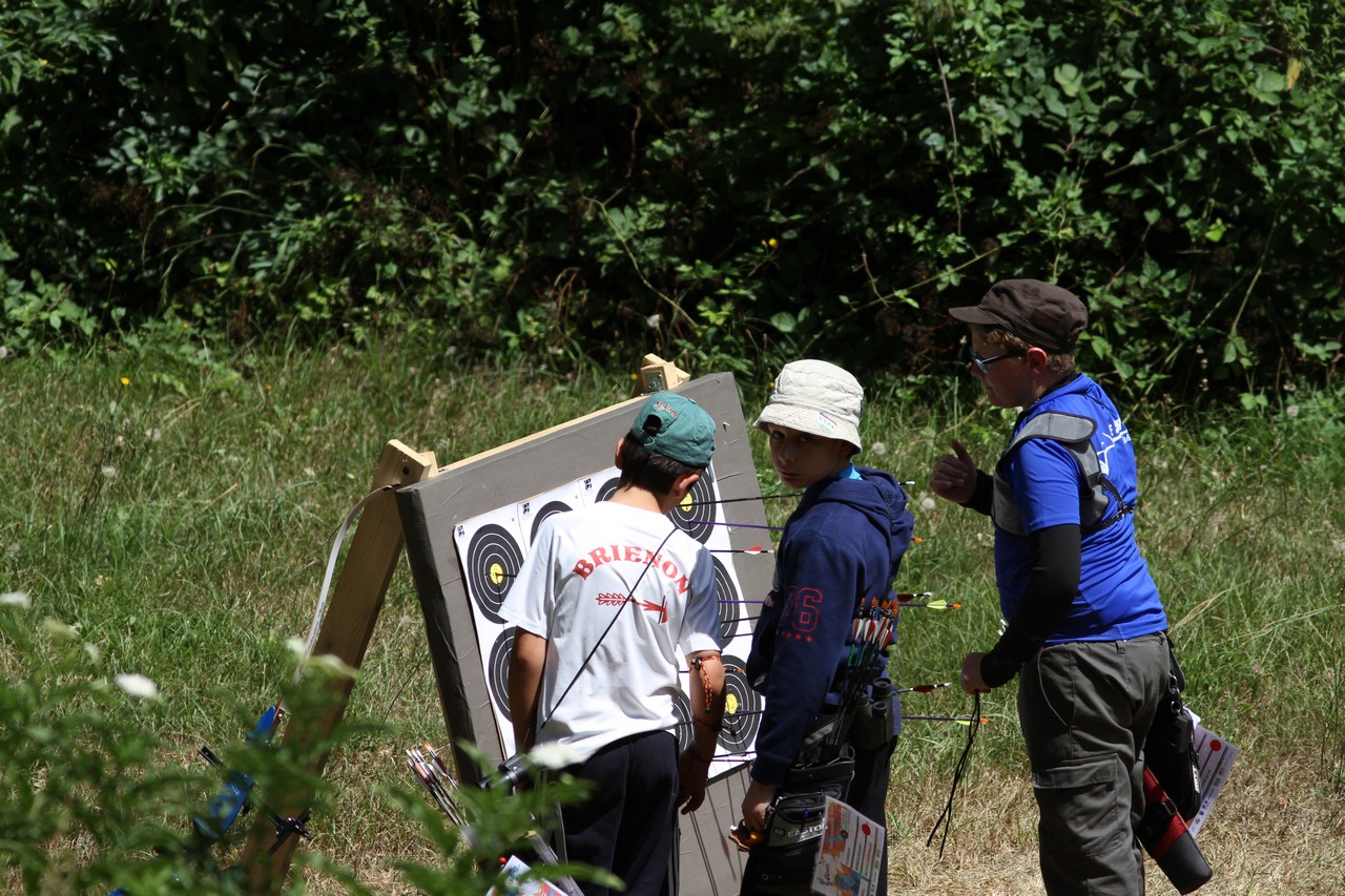 Championnat de France jeunes - Tir Campagne<BR>10 - 11 Juillet 2014 à Château-Arnoux-Saint-Auban. 